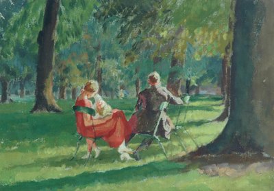 Kensington Gardens by Therese Lessore